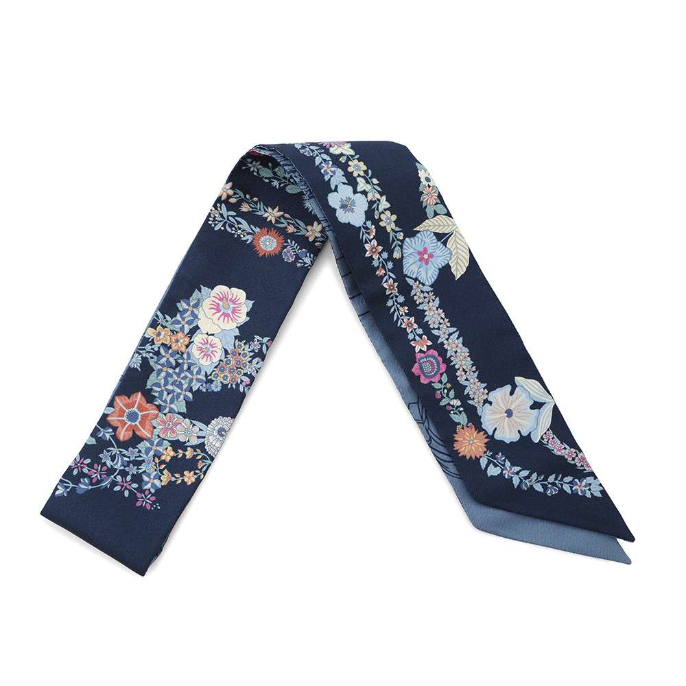 Twilly Brides De Gala En Fleurs Eyeliner Blue Travel Bag