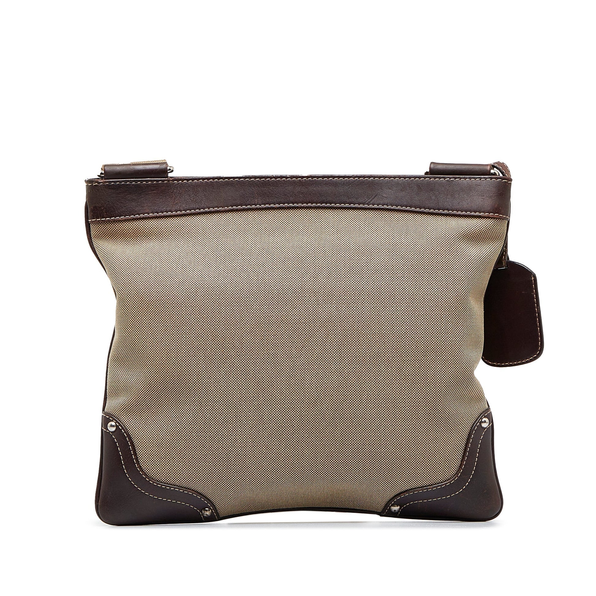 Prada Canapa Crossbody Bag Logo