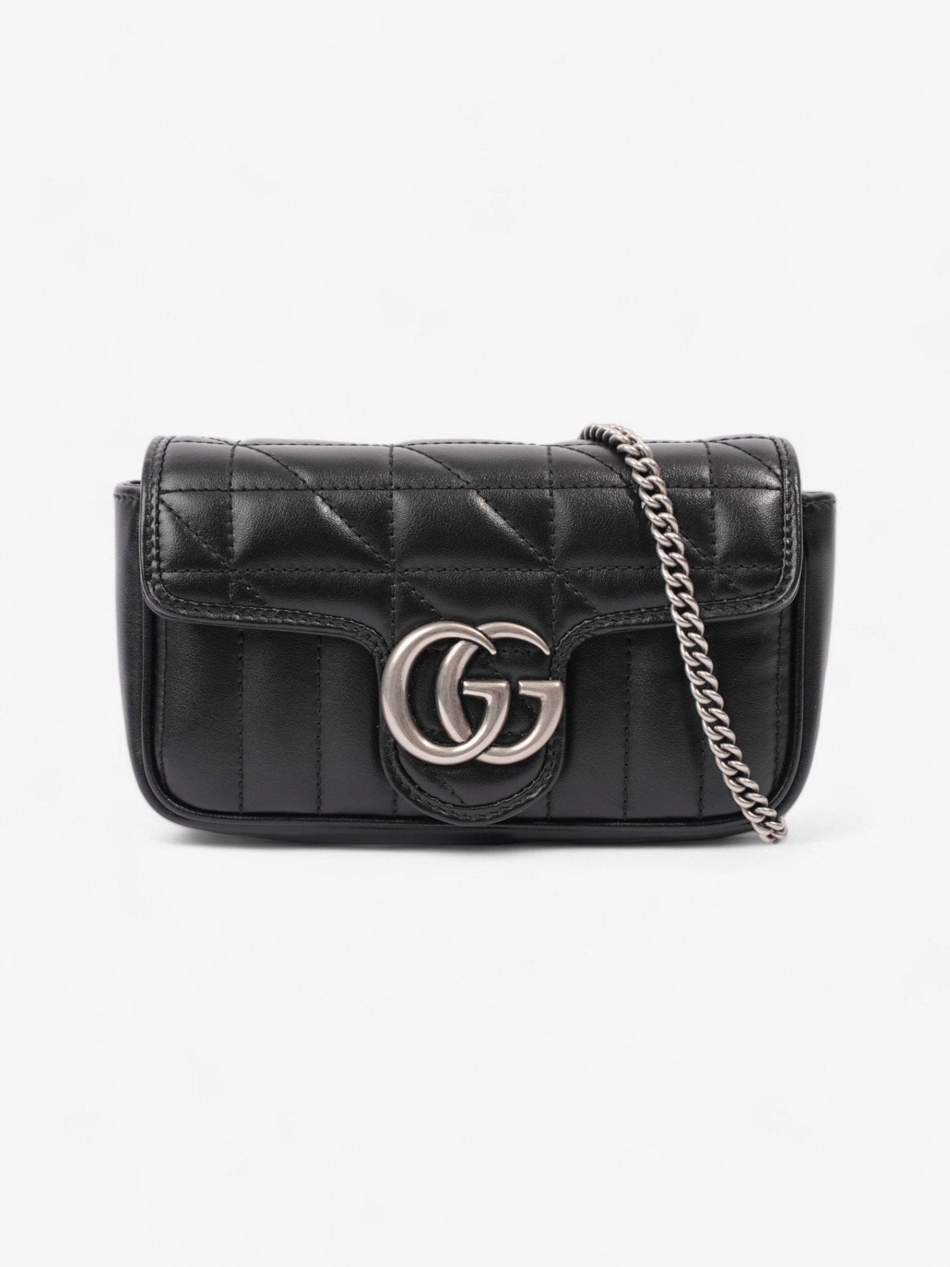 Gucci Marmont Super Mini Crossbody Bag Leather Matelasse Mini 3