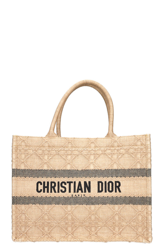 Dior Tote Bag Book Tote Raffia Medium