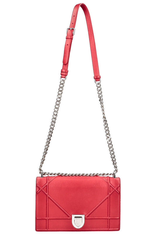 Dior Crossbody Bag ama Red Medium