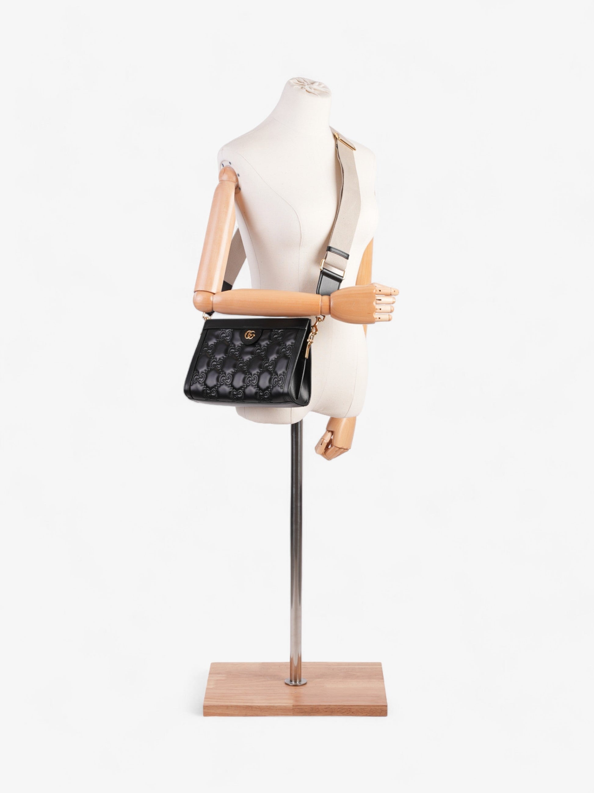 Gucci Shoulder Bag Small Leather Matelasse Crossbody Bag