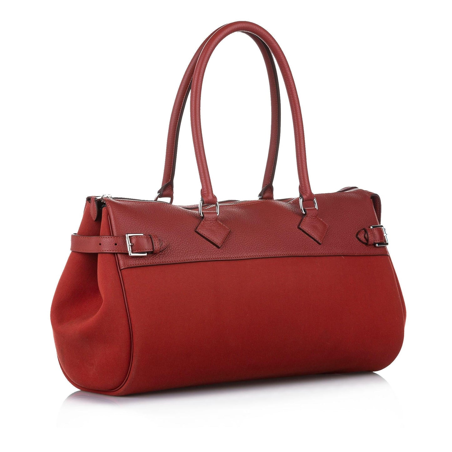 Hermes Luxury Atlas Shoulder Bag (Shg ) Canvas