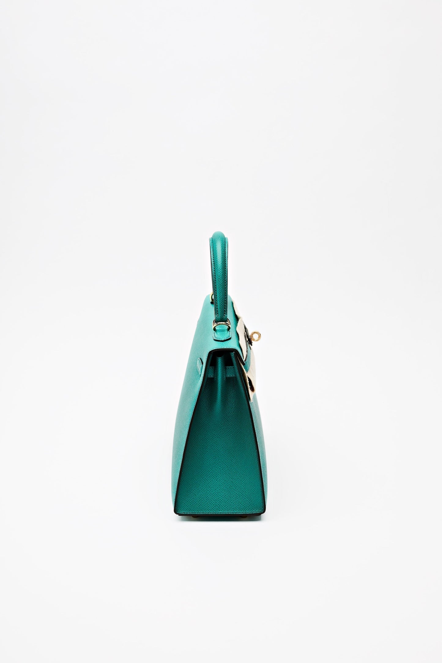 Gucci Hermes Kelly Vert Jade Sellier Epsom Calfskin Travel Bag