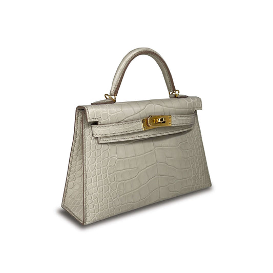 Hermes Top Quality Luxury Kelly Beton Matte Designer Travel Bag