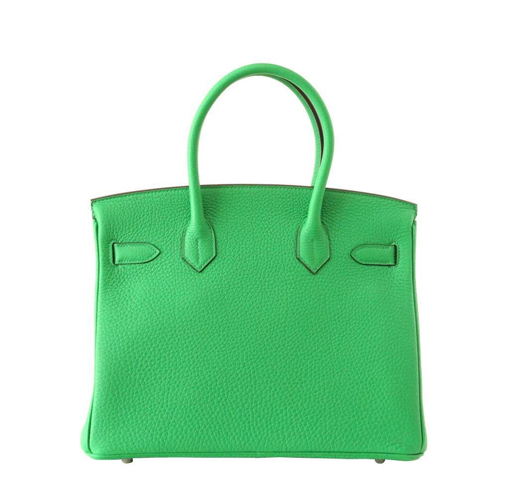 Hermes Birkin Bamboo Handbag Travel Bag