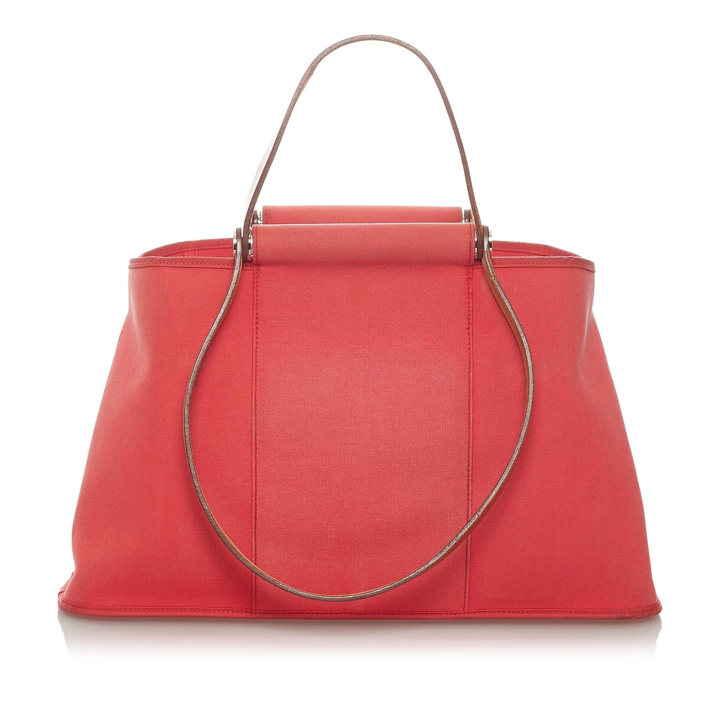 Hermes Luxury Cabag Elan Satchel (Shg ) Canvas Travel Bag
