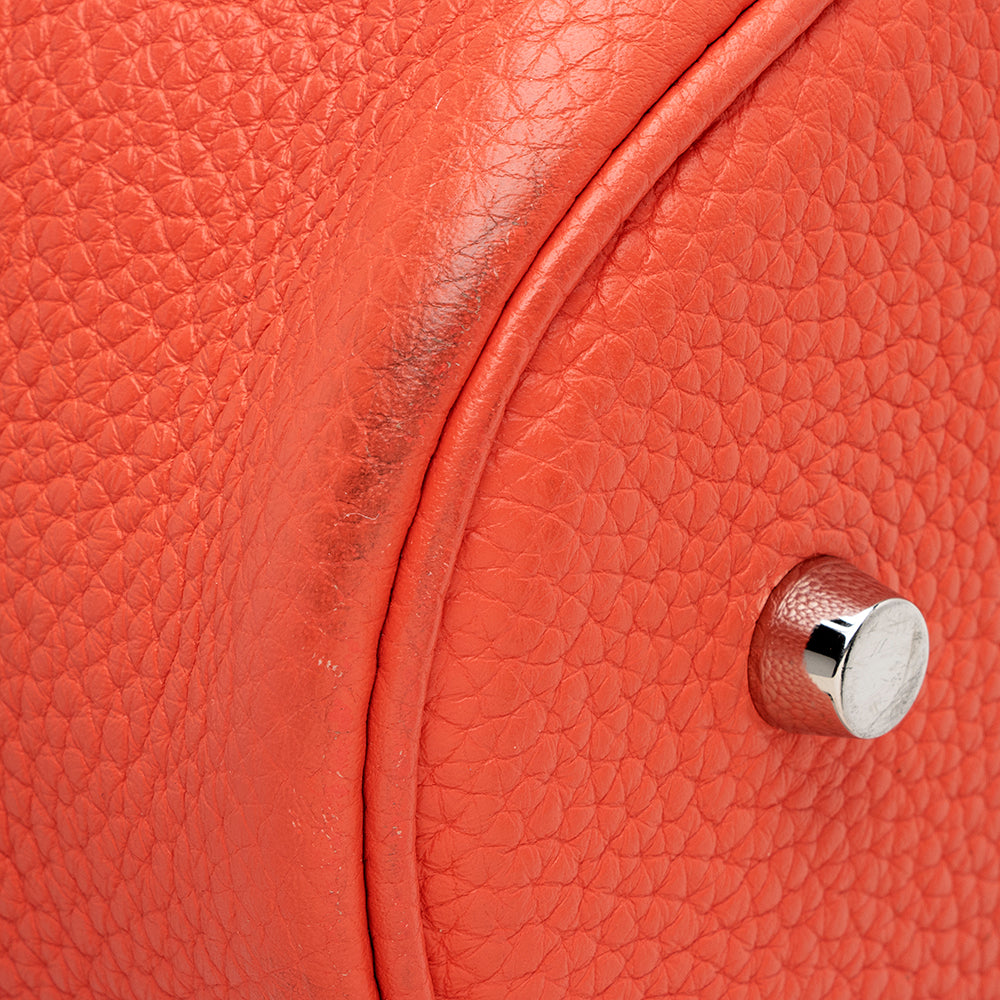Hermes Luxury Clemence Picotin Tgm Shoulder Bag (Shf