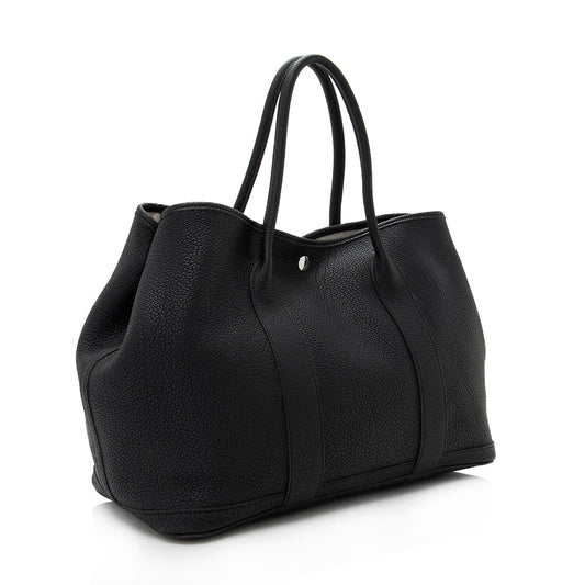 Hermes Luxury Negonda Garden Party Mm Tote (Shf Leather Tote Bag