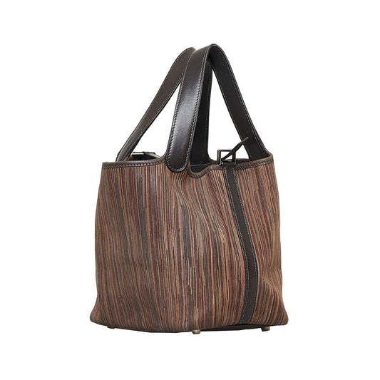 Hermes Luxury Picotin Vibrato Handbag (Shg Mwoqd ) Travel Bag