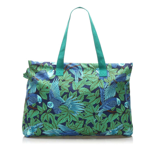 Hermes Luxury Printed Tote Bag (Shg ) Canvas