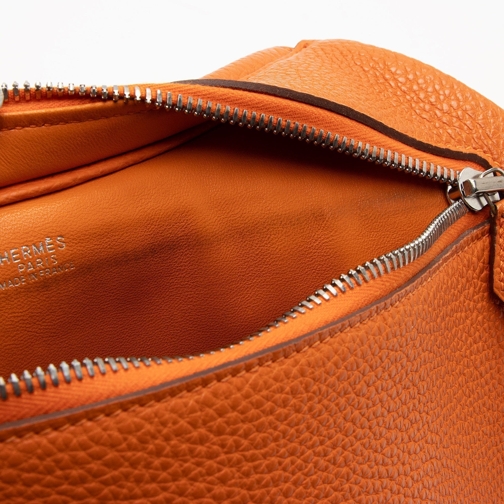 Hermes Luxury Togo Cacahuete Shoulder Bag (Shf Ur