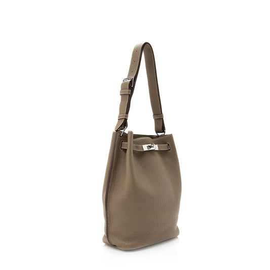 Hermes Luxury Togo So Kelly Shoulder Bag (Shf Leather