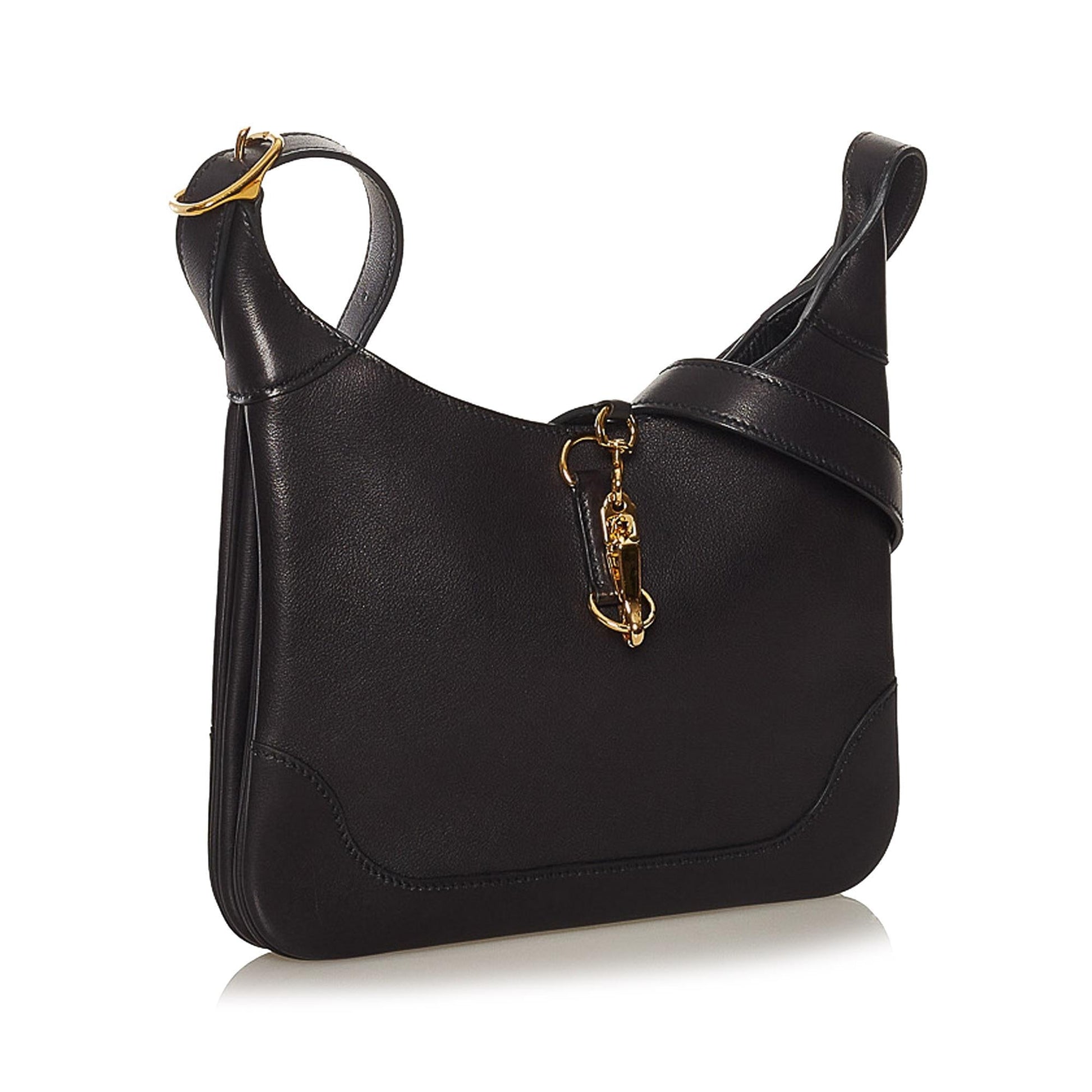 Hermes Luxury Trim Duo Crossbody Bag (Shg Tlqlpo) Leather