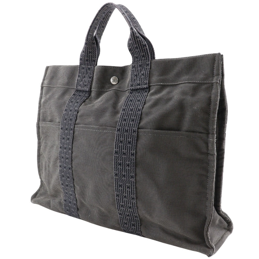 Gray Her Linetote Mm Unisex(Unisex) Canvas Nylon Tote Bag
