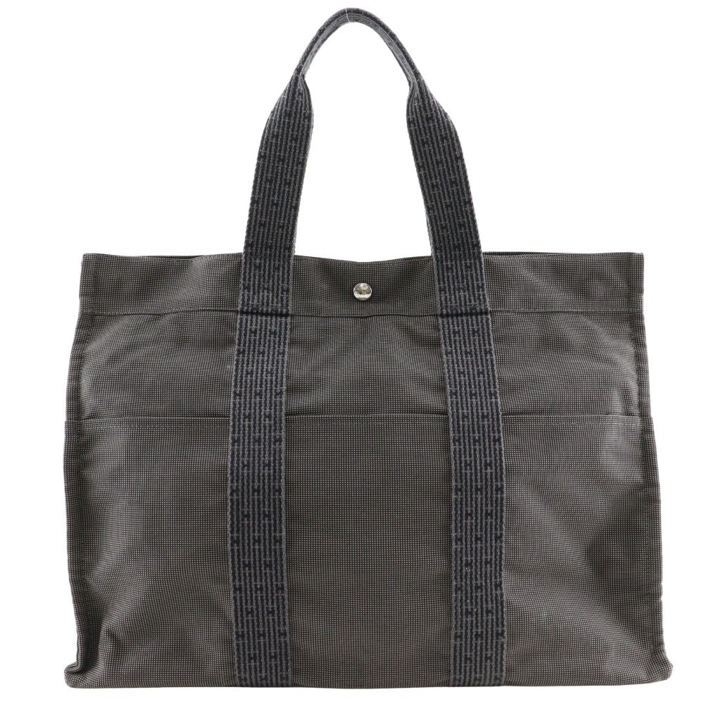 Tote Bag Gray Her Line Tote Gm Canvas Nylon