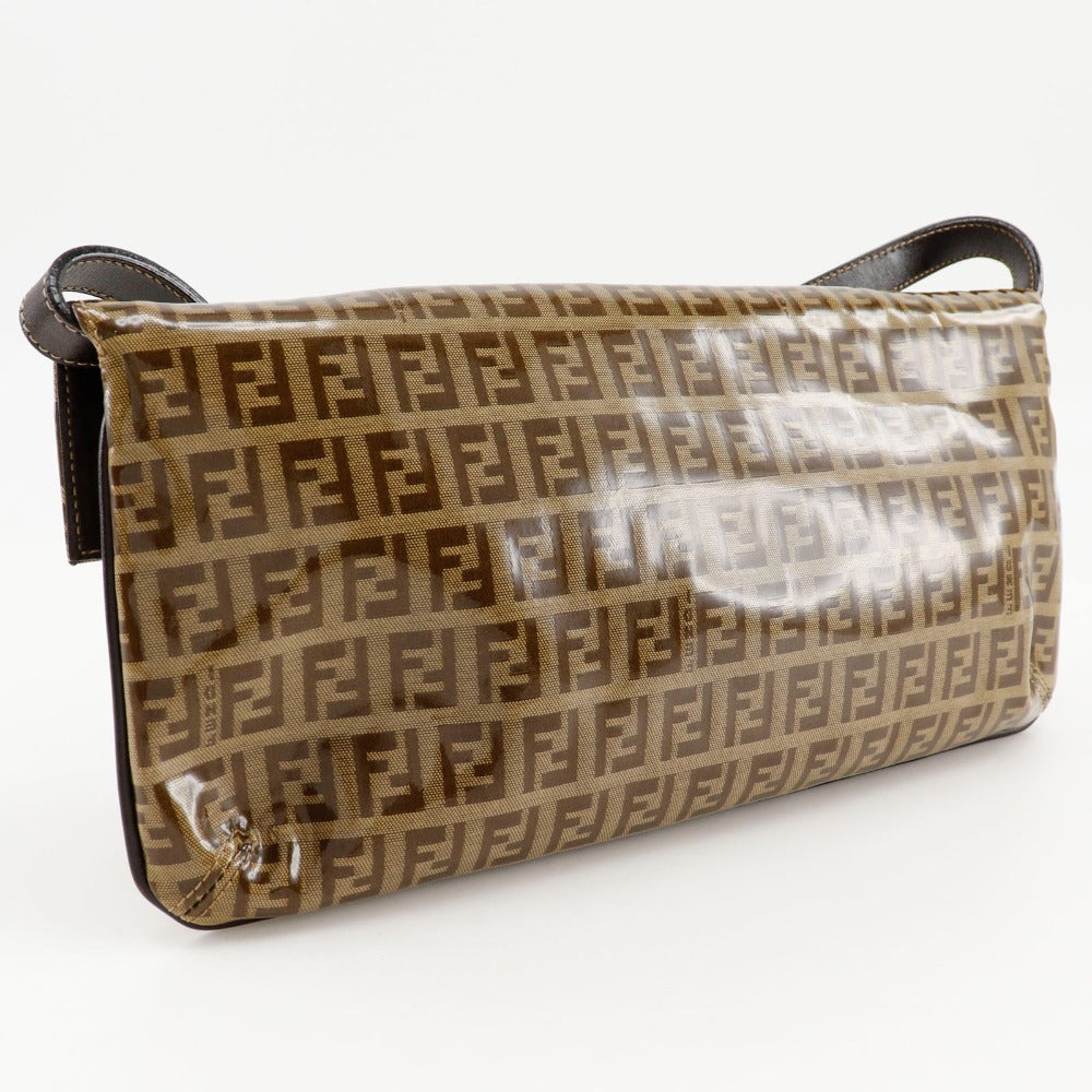 Fendi Mamma Baguette Vinyl Shoulder Bag