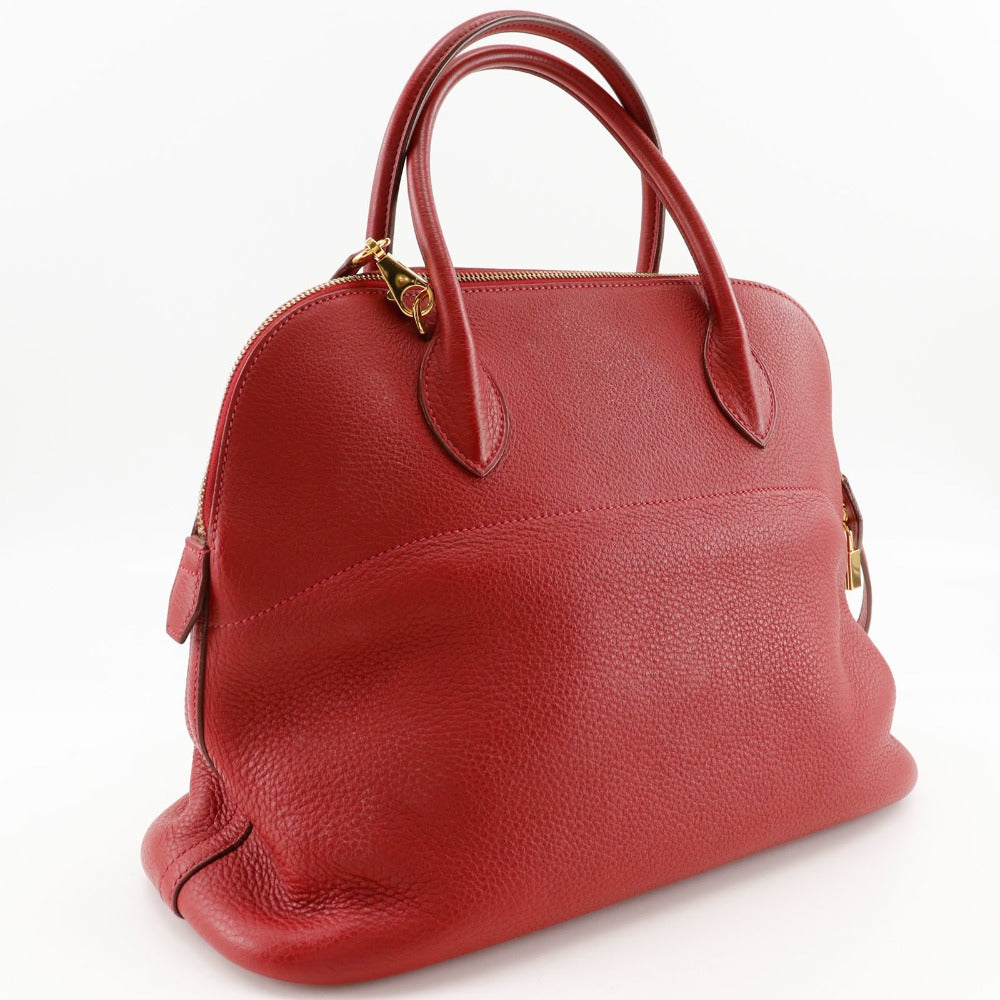 Hermes Handbag Taurillon Clemence 2Wayshoulder Bored Women Metal Gold Shoulder Bag