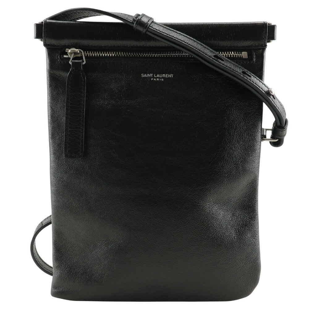 Saint Paris Shoulder Bag 1Ge0E Nero Sacosh Leather Black
