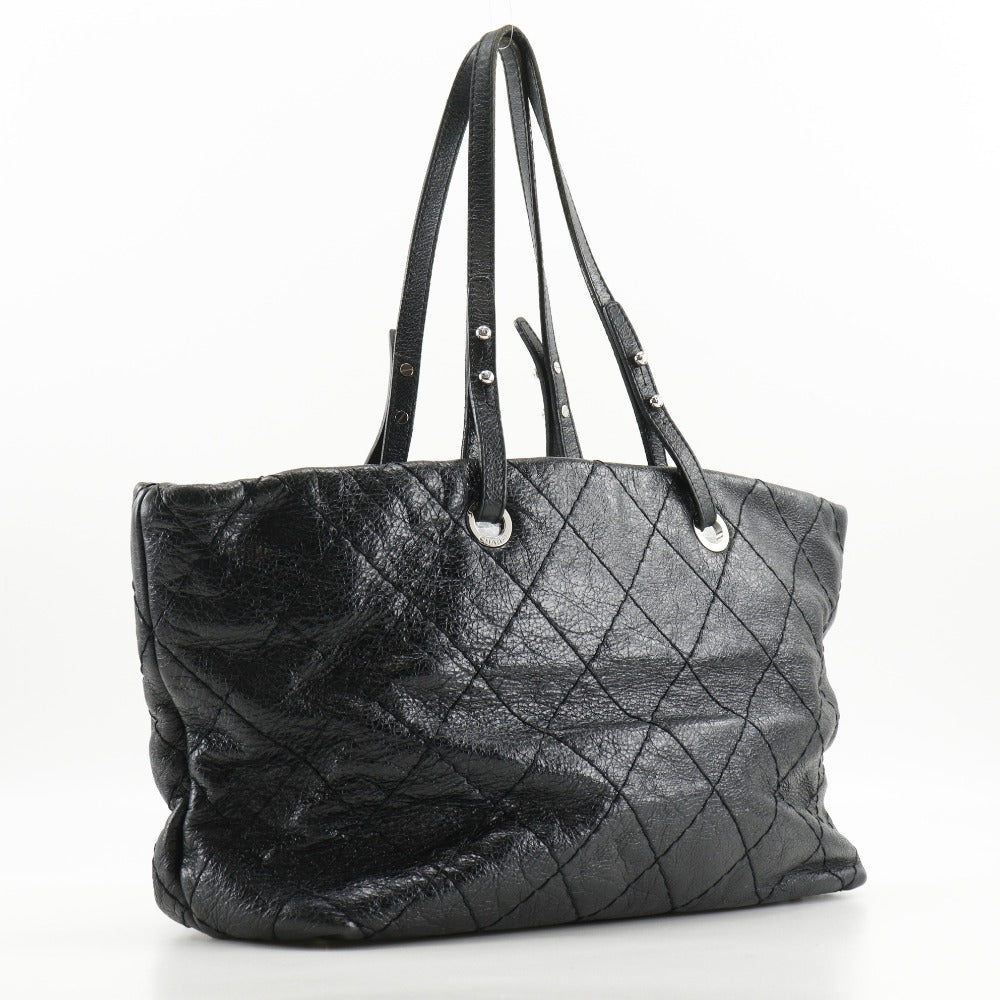 Chanel On the Road Leather Tote Bag