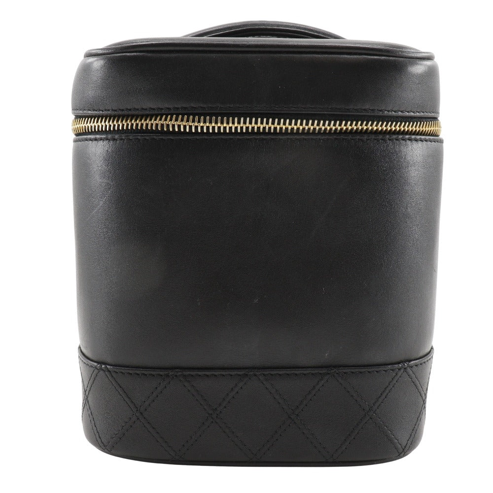 Chanel lambskin Vanity Black Handbag