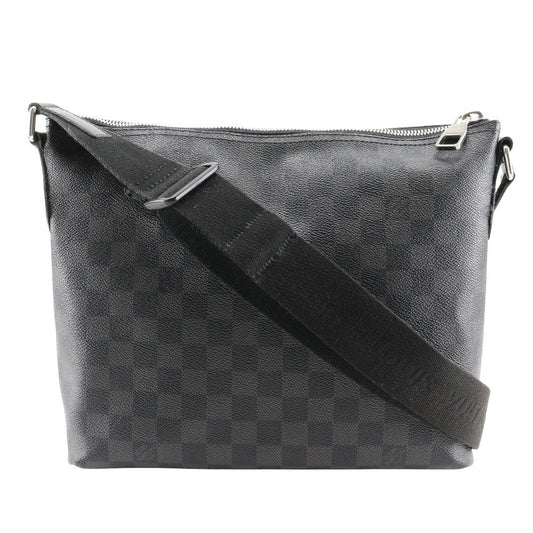 Louis Vuitton N41211 Damier Grafitto Mick PM Canvas Black Shoulder Bag