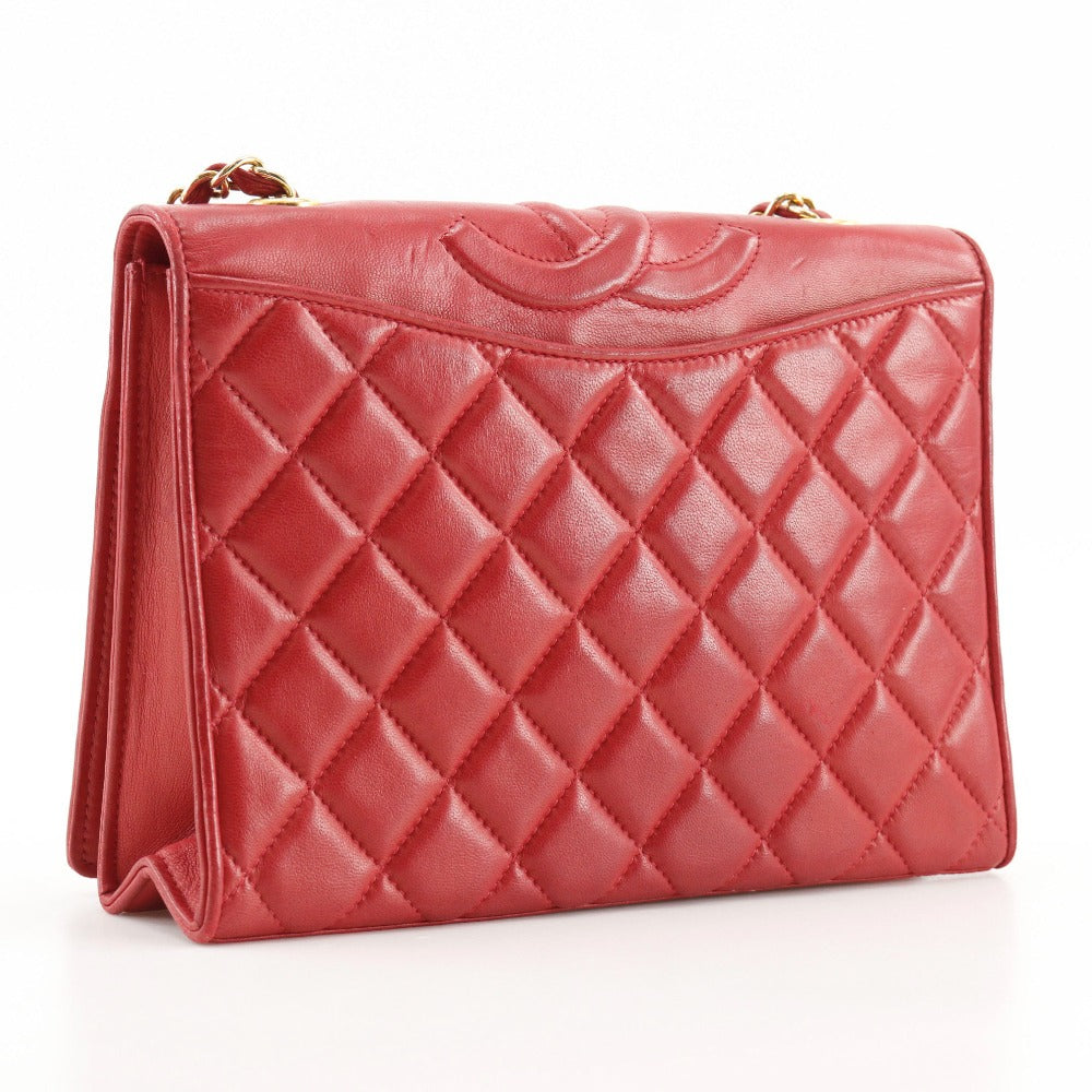 Lambskin Chain Shoulder Bag Signature