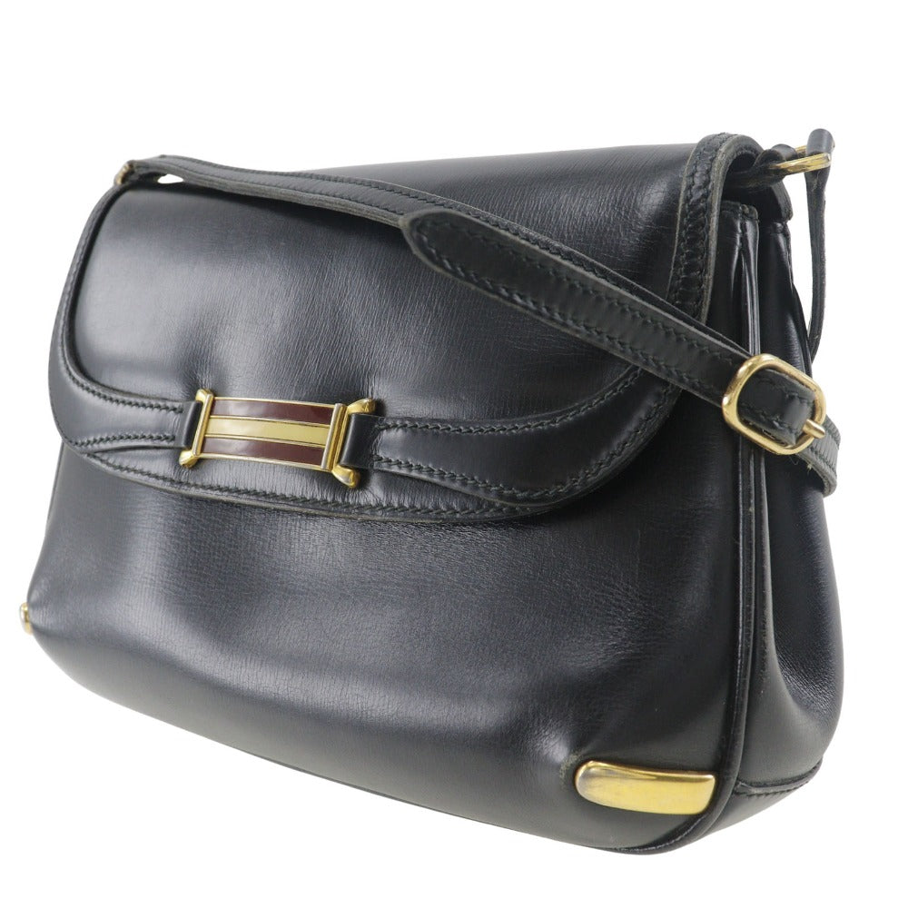 Gucci Shoulder Bag 2Way Clutch Black