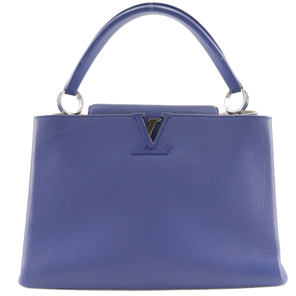 Louis Vuitton M20547 Taurillon Clemence Parnasea CAPCSINE Leather Blue Hat