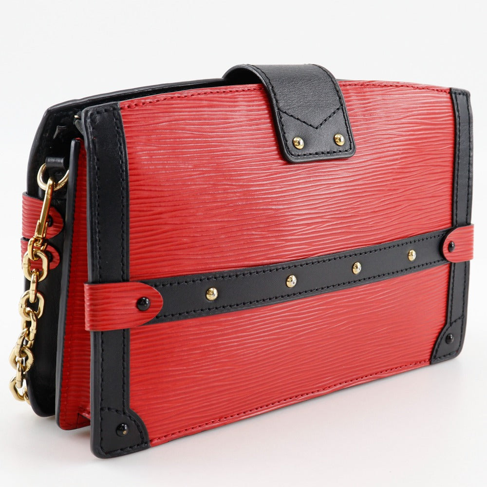 Louis Vuitton M51697 Epi 2-way Trunk Leather Red Shoulder Bag