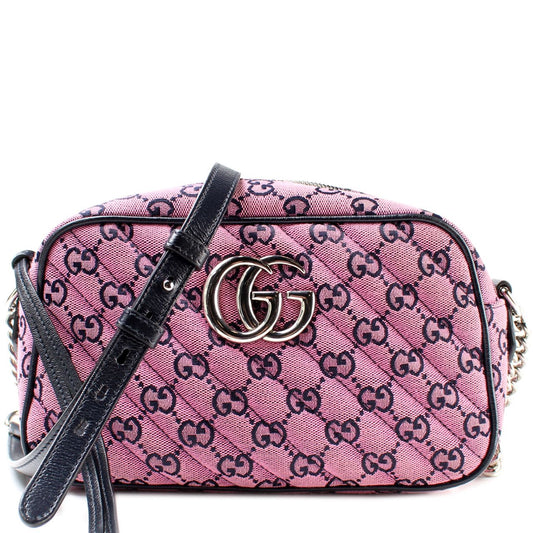 Gucci Marmont Camera Canvas Small Crossbody Bag Camera 1