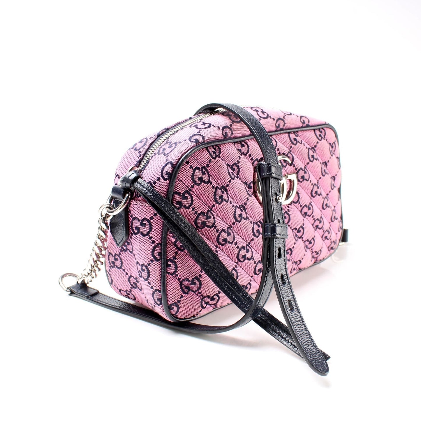 Gucci Marmont Camera Canvas Small Crossbody Bag Camera 1
