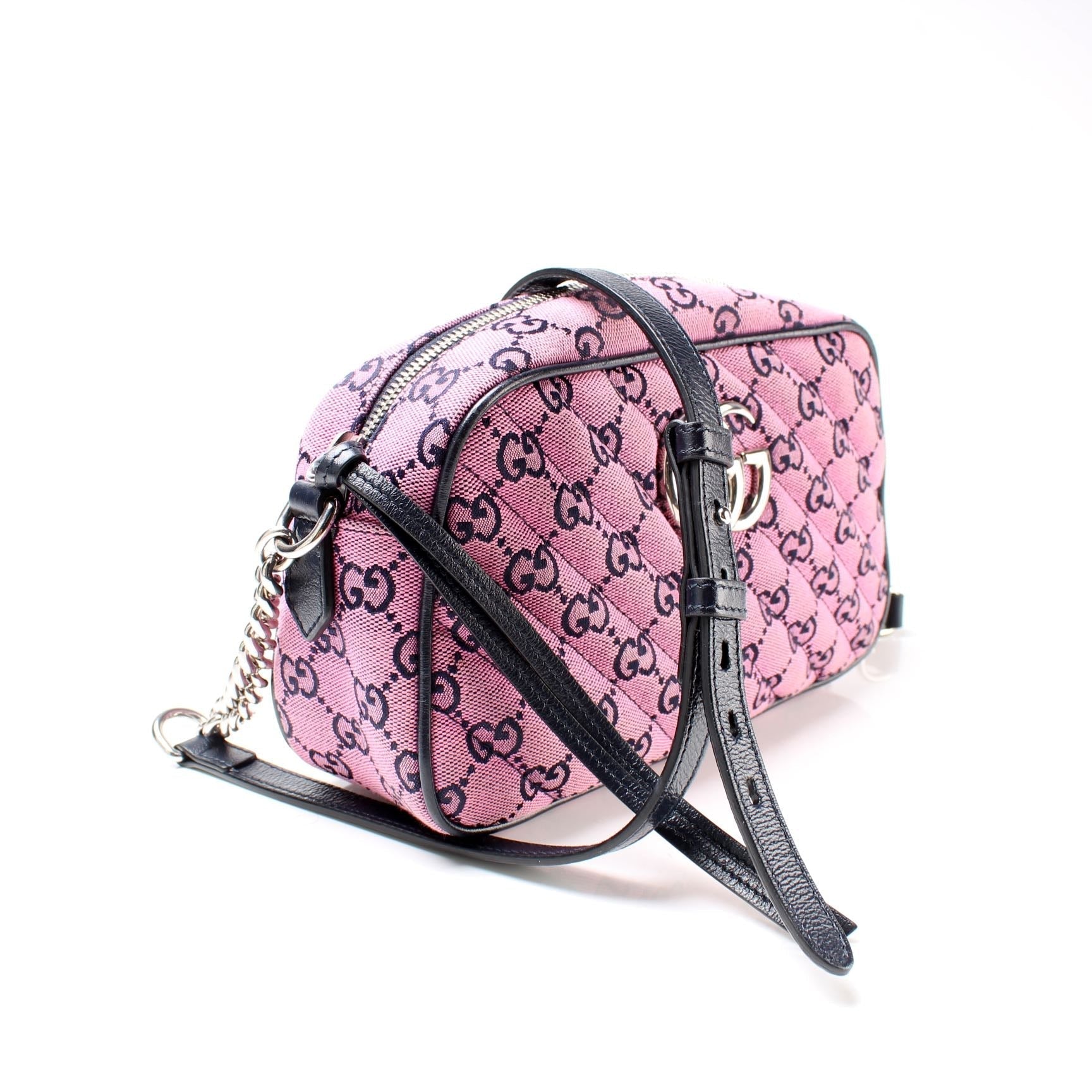 Gucci Marmont Camera Canvas Small Crossbody Bag Camera 1