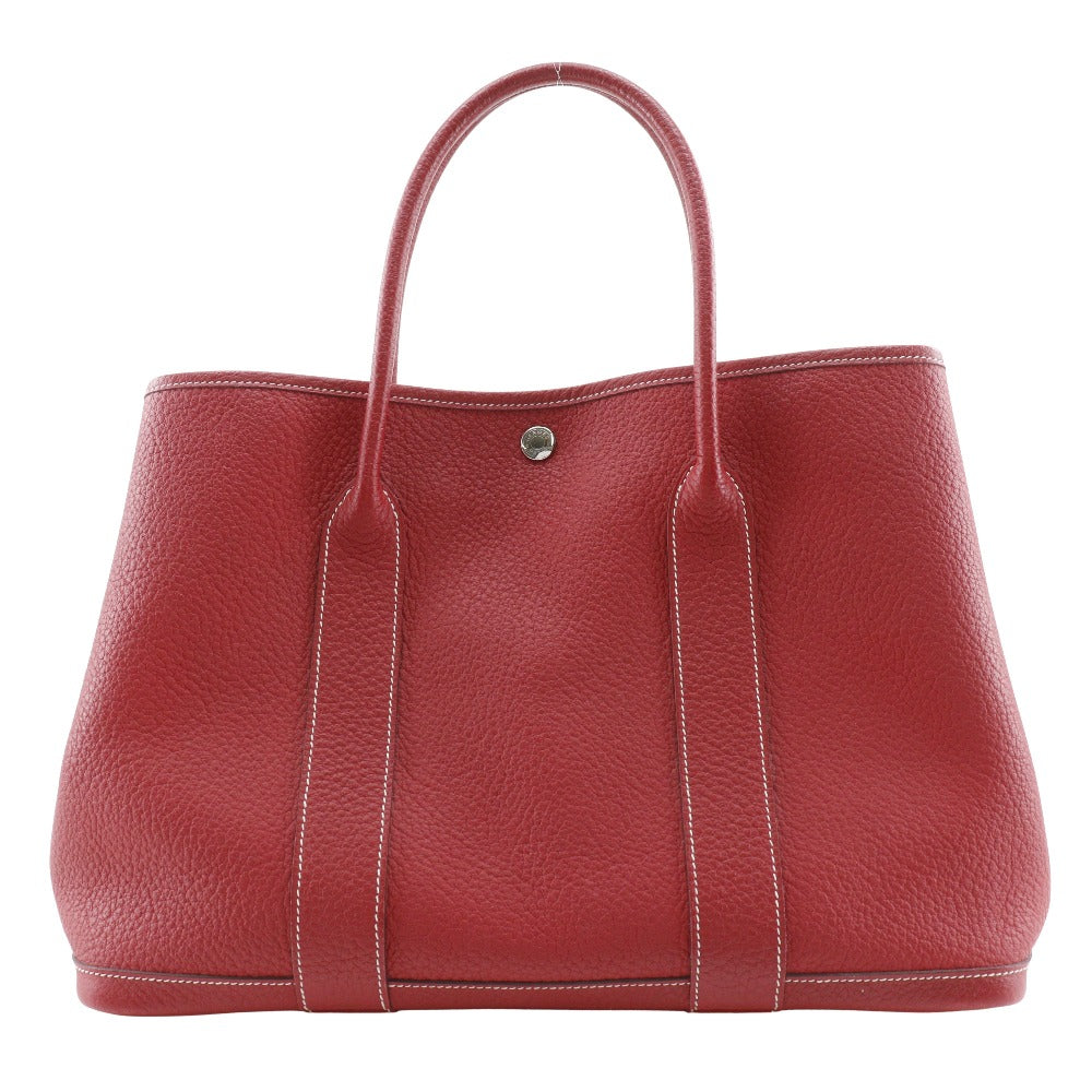 Hermes Tote Bag Negonda Garden Party Pm Women Red I131725039