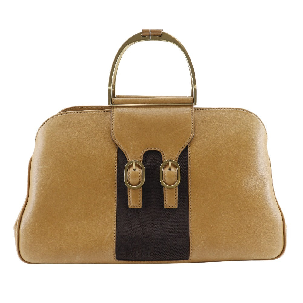 Gucci Old Calfskin Brown Handbag