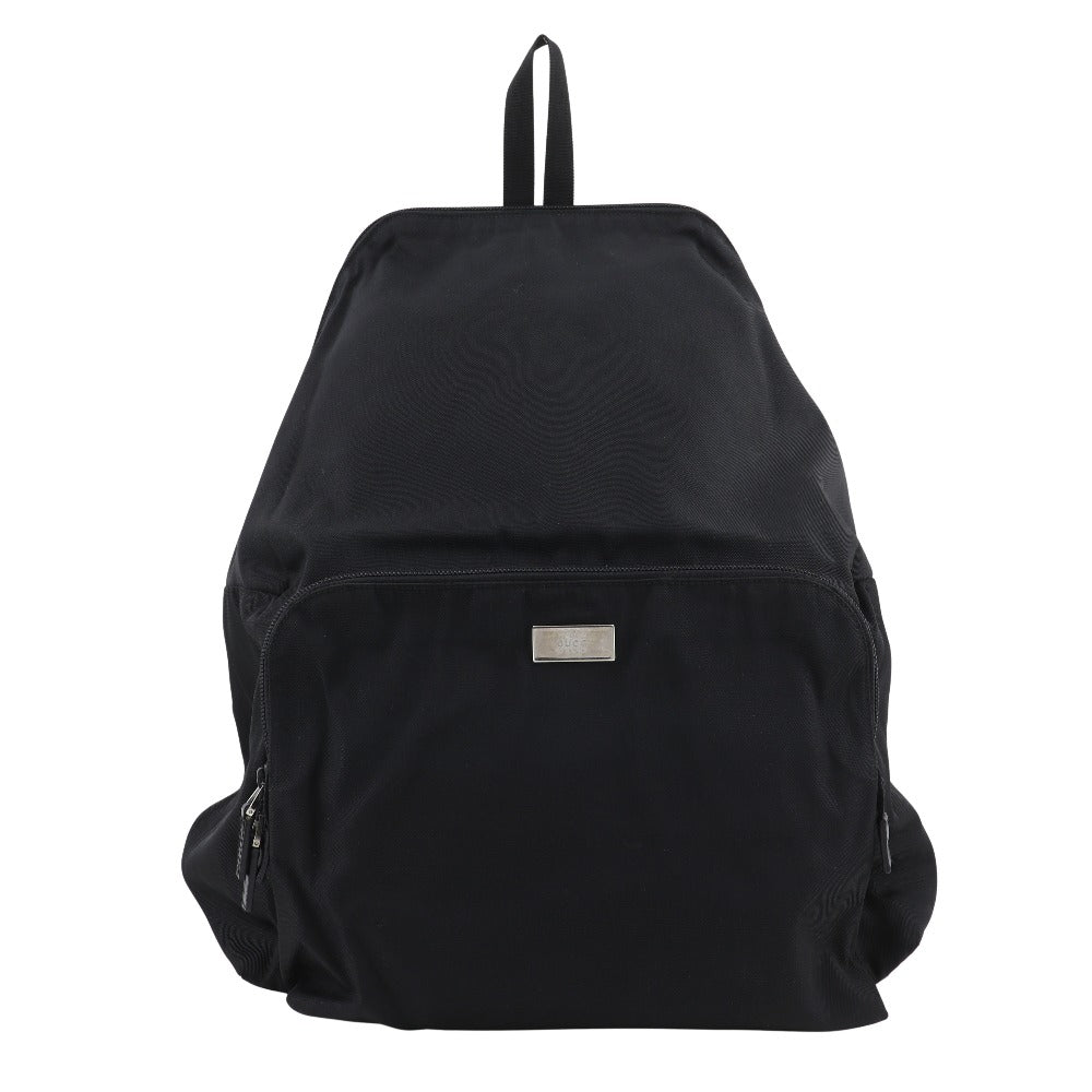 Gucci Backpack 019. Backpack Canvas Nylon Black