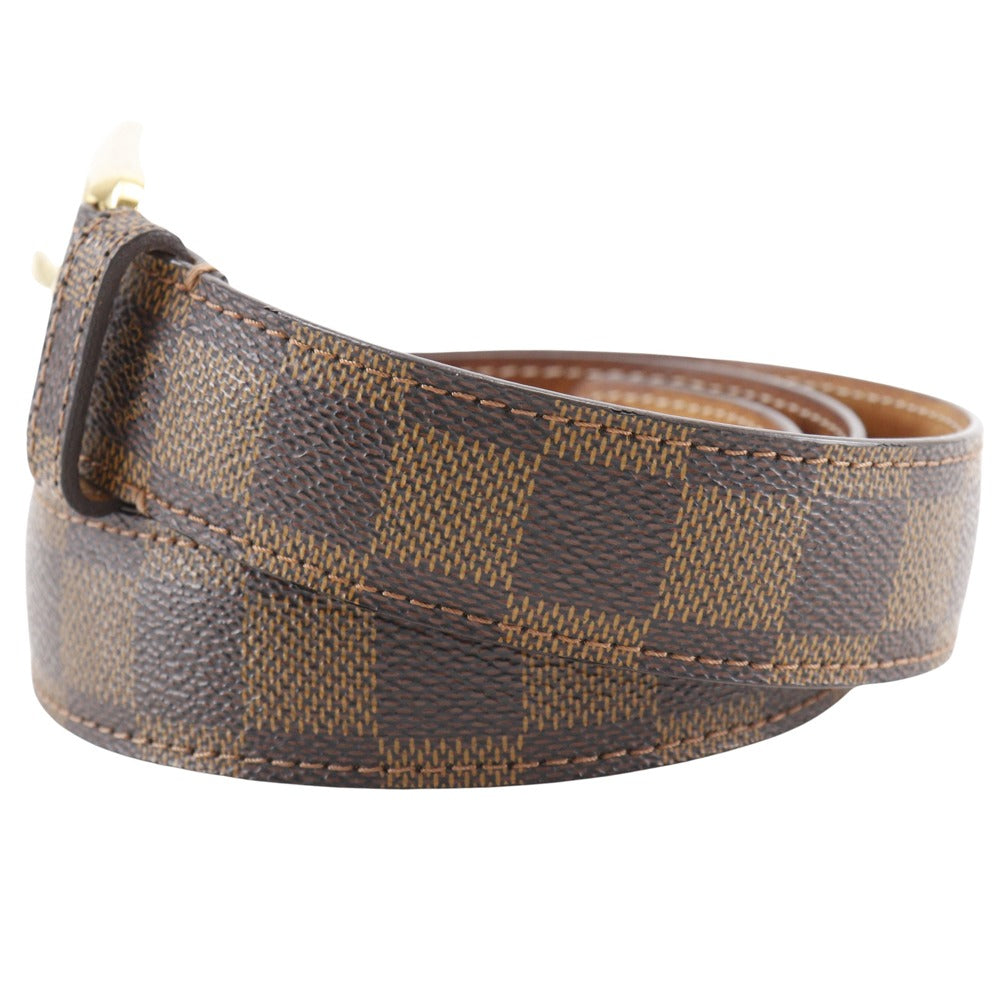 Louis Vuitton M6995 Damier Santur Ellipse 80 Canvas Brown Belt