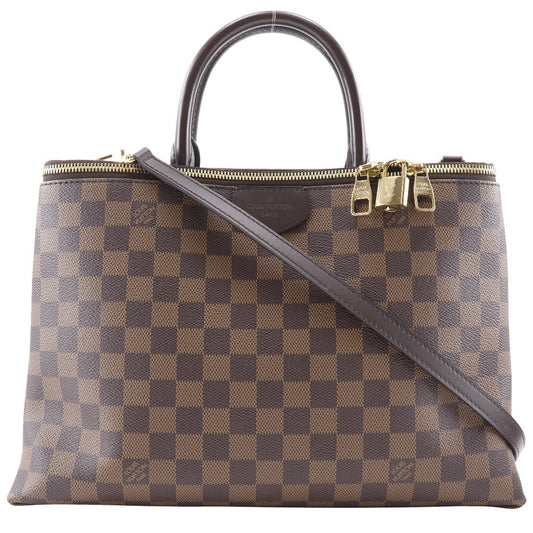 Louis Vuitton N41582 Damier 2WAYShoulder Brompton Canvas Brown Shoulder Bag