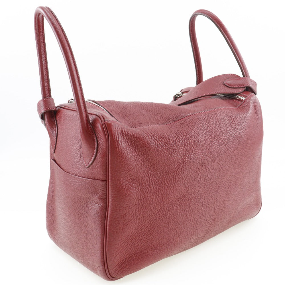 Taurillon Clemence Lindy Women Red Travel Bag