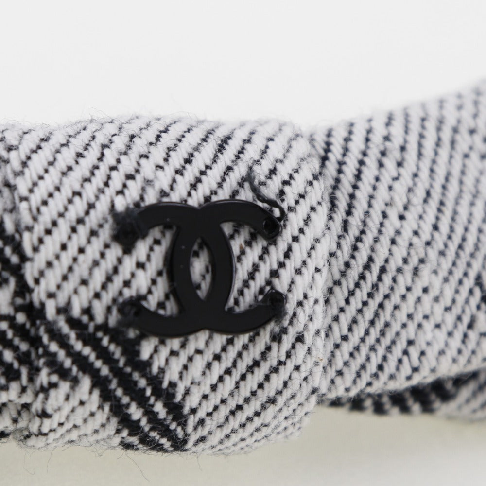 Chanel Coco Mark Ribbon Cotton Barrette Bag