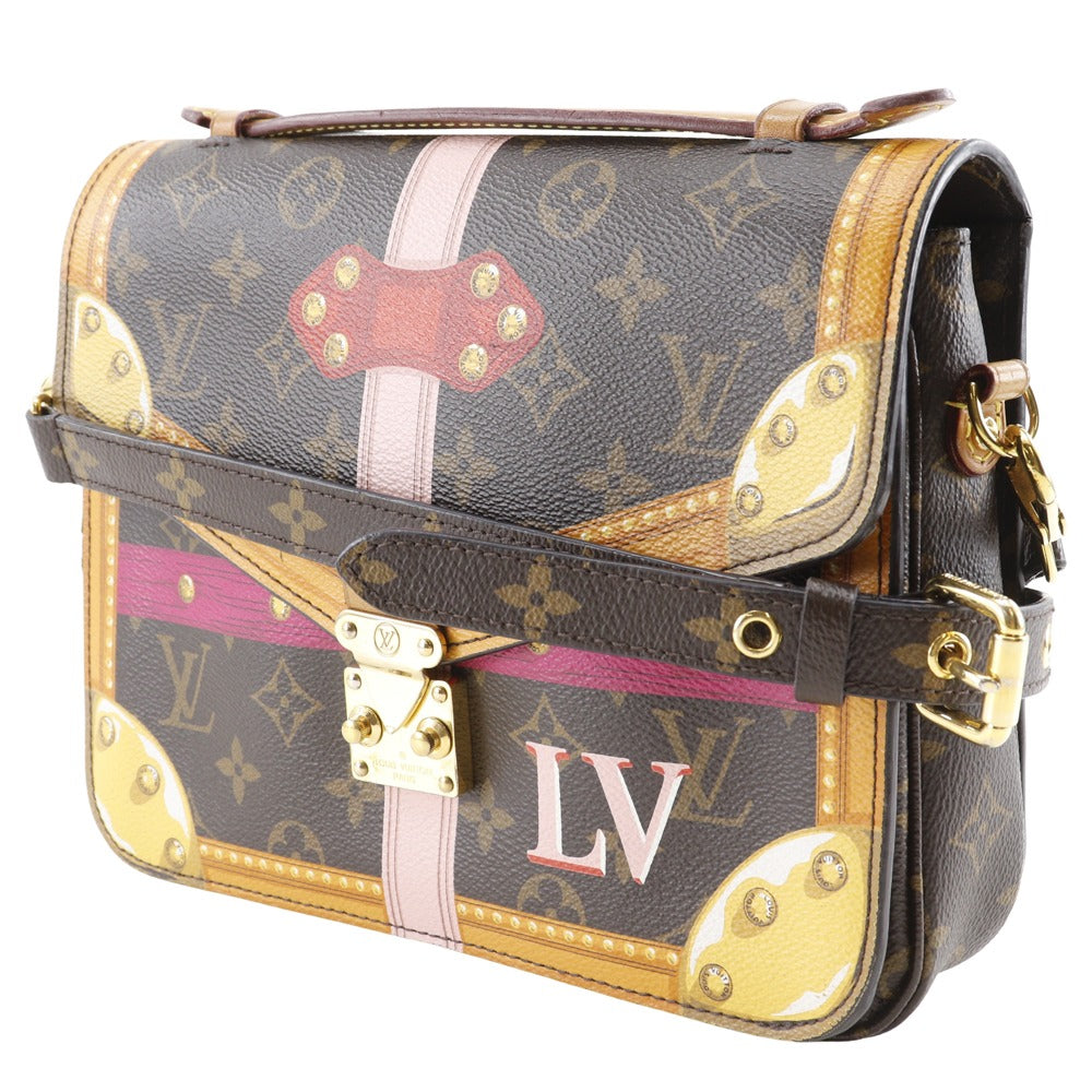 Louis Vuitton M43628 Summer trunk Pochette Metis Monogram Canvas Multicolor Shoulder Bag