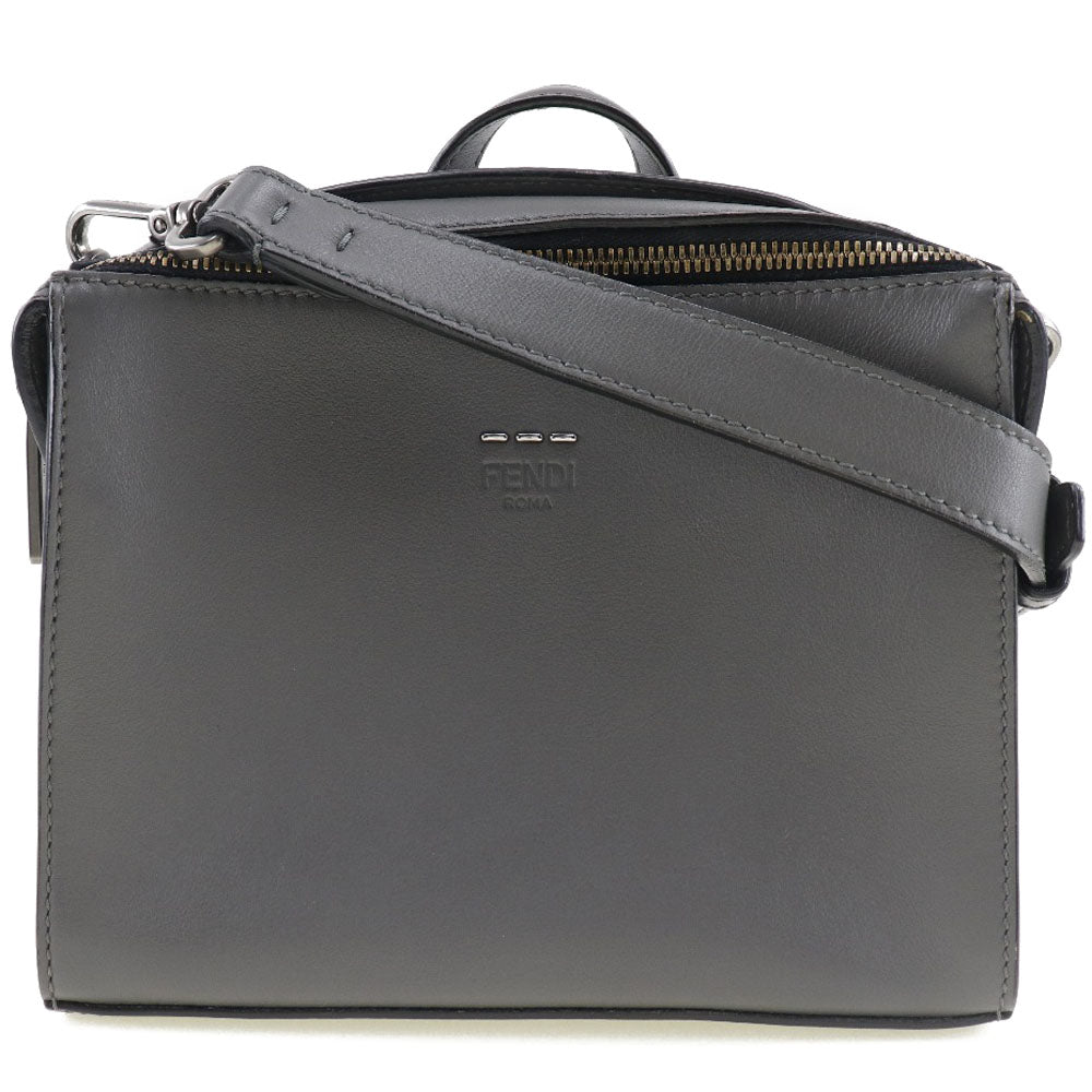 Fendi Messenger 2Way Bag Leather Mini Messenger Bag