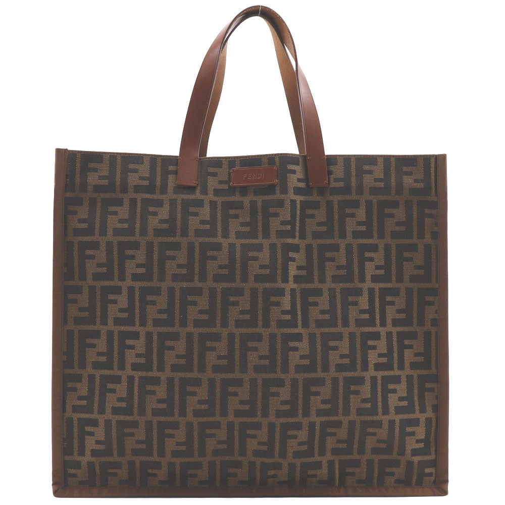 Fendi Zucca Tote Bag Canvas Nylon Canvas Tote Bag