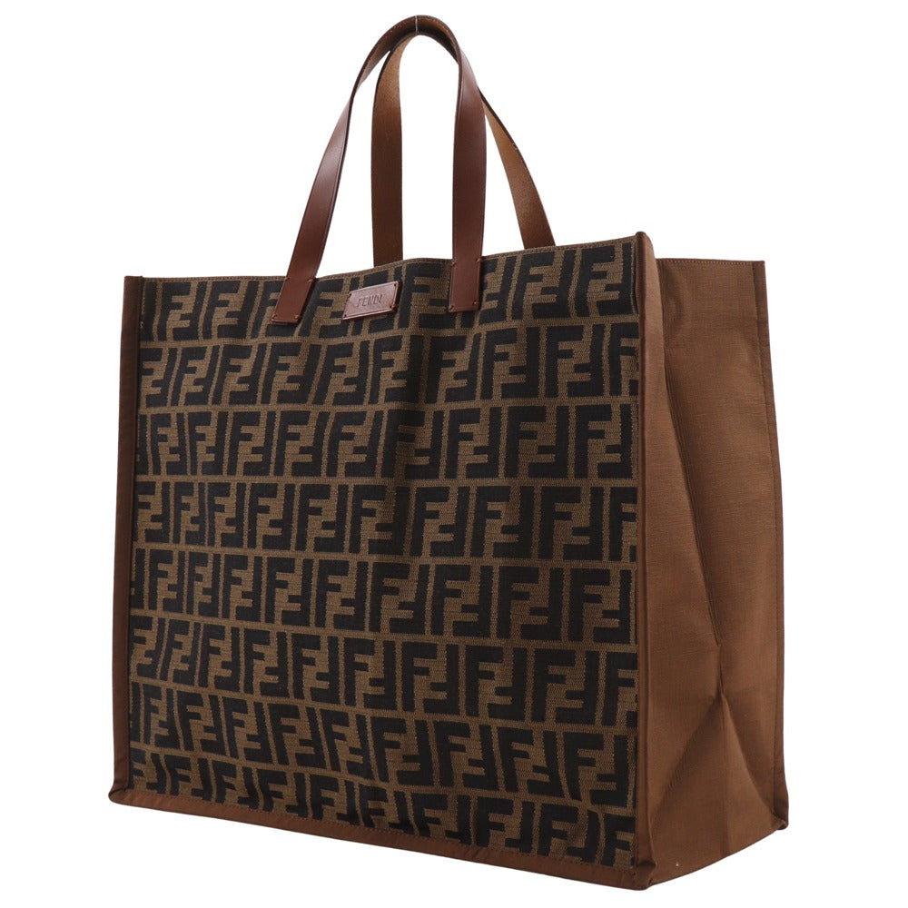 Fendi Zucca Tote Bag Canvas Nylon Canvas Tote Bag