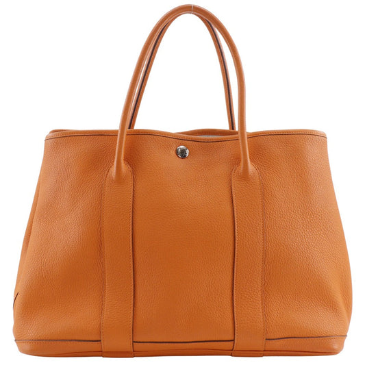 Hermes Tote Bag Negonda Garden Party Pm Women Orange