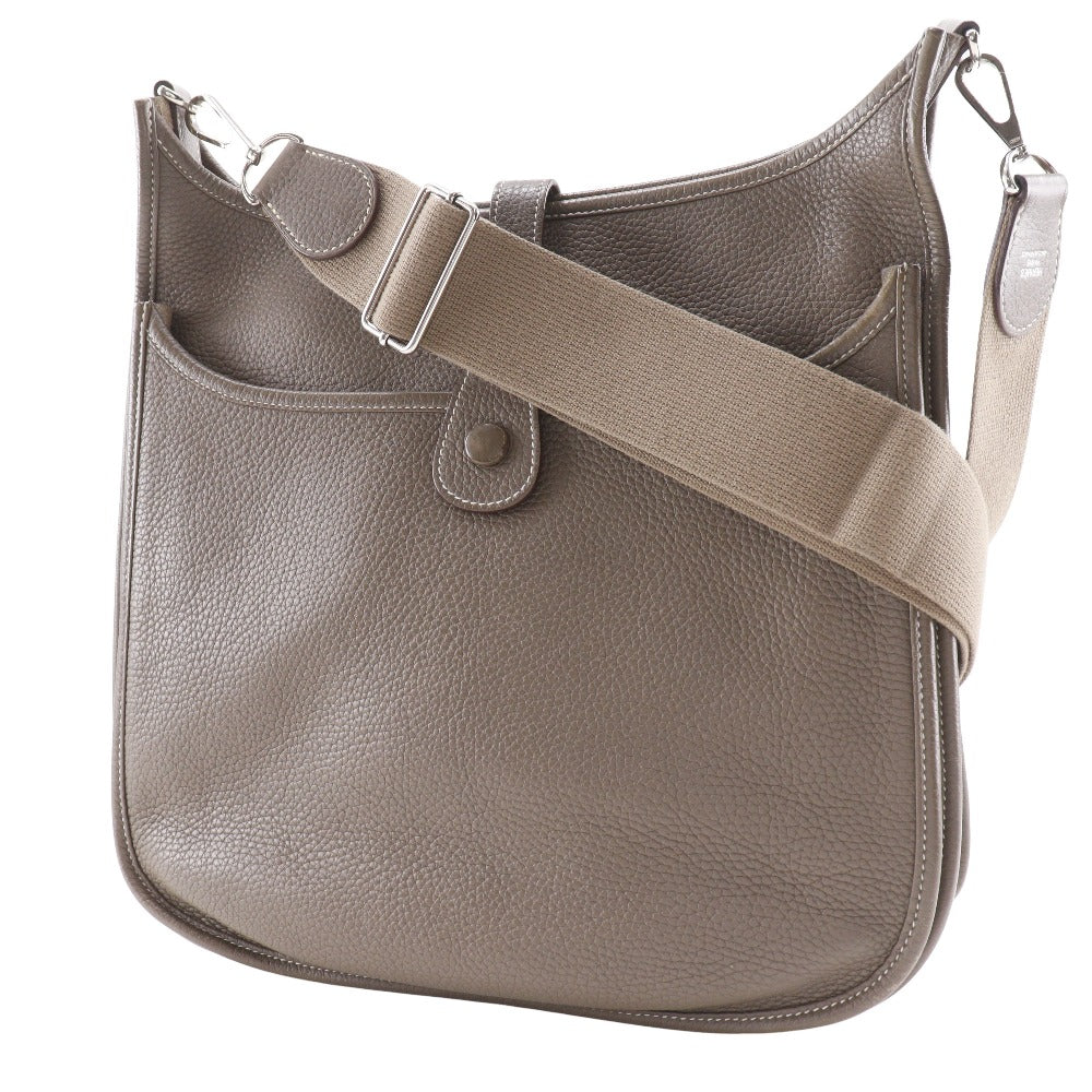 Shoulder Bag Taurillon Clemence Evelyn Evelyn Gm Brown