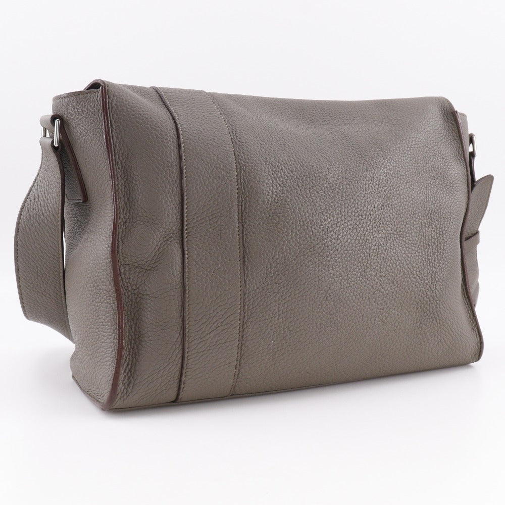 Shoulder Bag Taurillon Clemence Sac Alfred Mens Brown