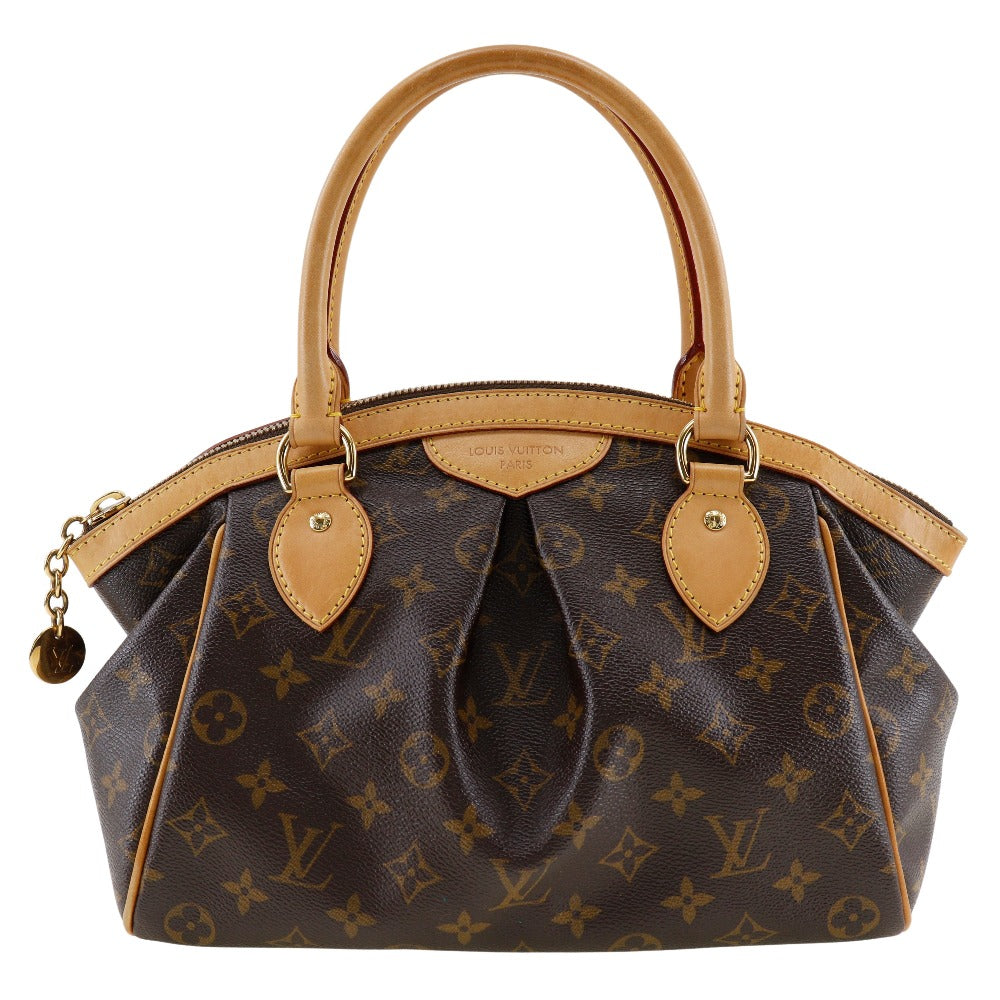 Louis Vuitton M40143 Tivoli PM Monogram Canvas Brown Handbag