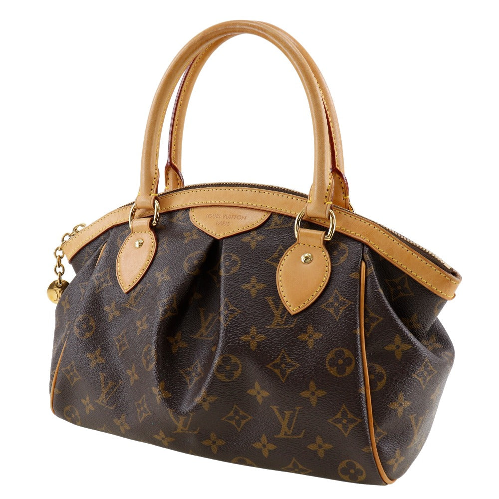 Louis Vuitton M40143 Tivoli PM Monogram Canvas Brown Handbag