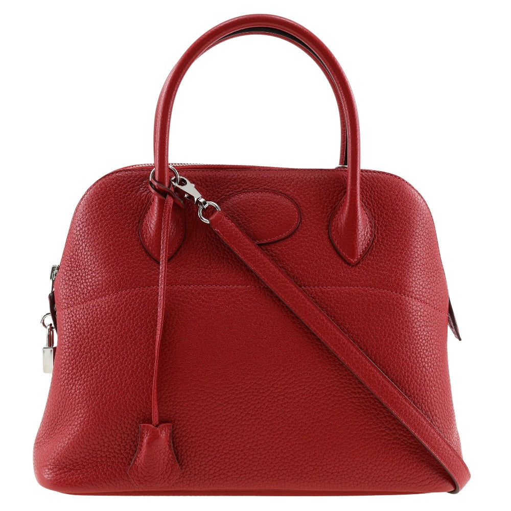 Hermes Handbag Taurillon Clemence Bored Women Travel Bag